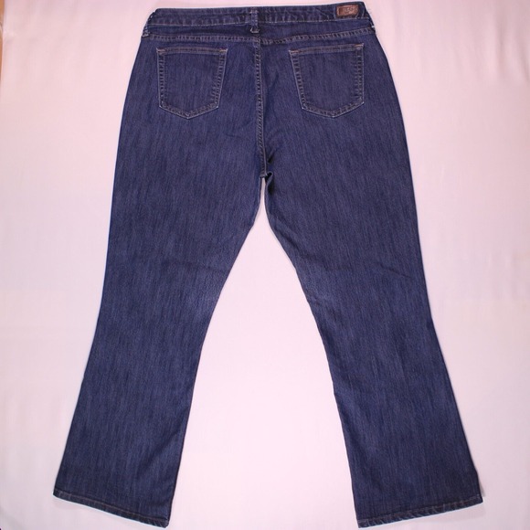 Lee Jeans Womens 18M Blue Riders Bootcut‎ Classic Western Stretch Fits38x30 - Picture 2 of 16
